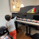 リトミックコースからピアノコースへ♪4歳